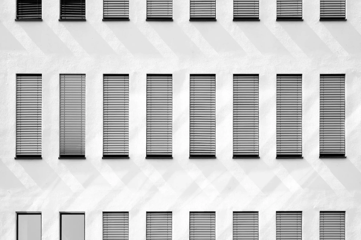 Fenster eines Geb&auml;udes in N&uuml;rnberg, Deutschland